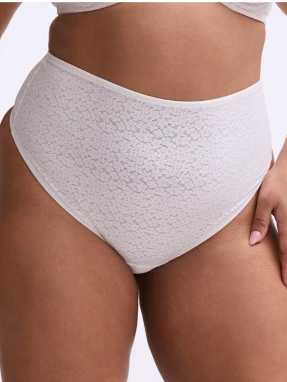Torrid 2 Lila High-Rise Wide Side Thong NWOT